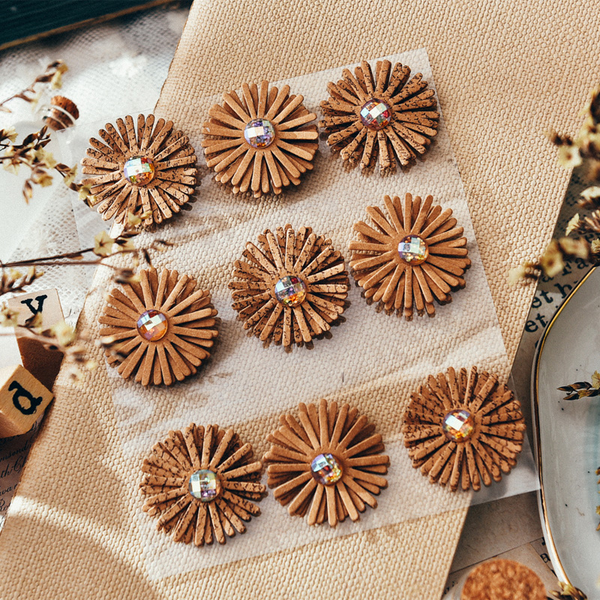 3D Handmade Scrapbook Decorative Flowers