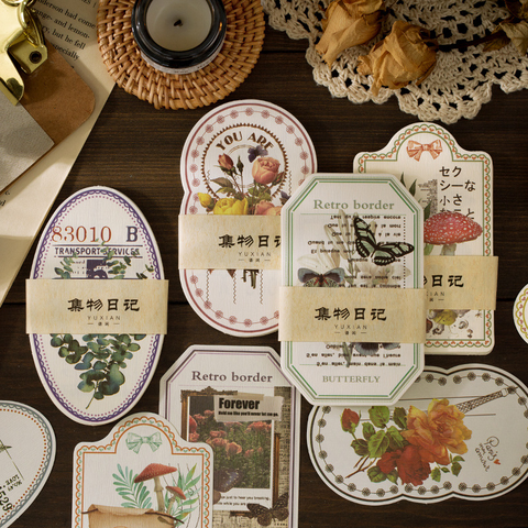 30PCS Collection Diary Material Package