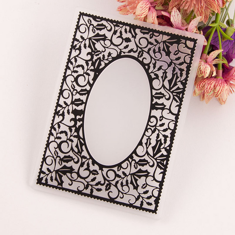 Berries Background Embossing Folder