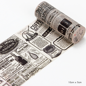 English Postmark Vintage Posters Paper Tape