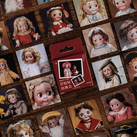 45PCS Doll's Dance Decorative Stickers