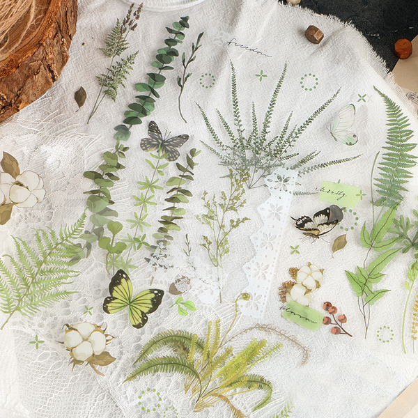 Flower Plants Series Stickers