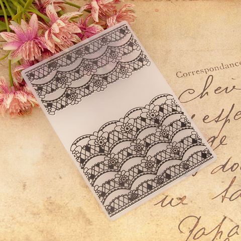 Lace Border EMBOSSING FOLDER