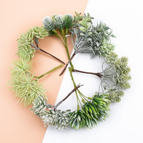 Simulation Pineapple Grass Plastic Flower Decorative Accessories
