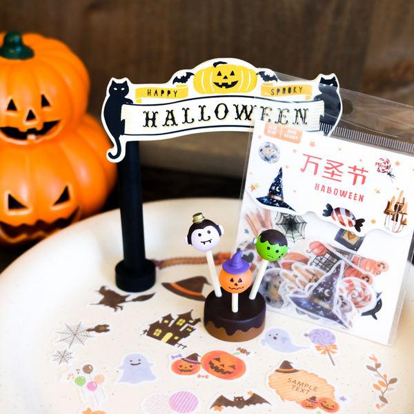40PCS Fantasy Halloween Sticker Bag