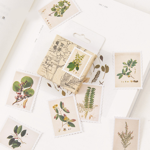 45PCS Plant System Decorative Stickers