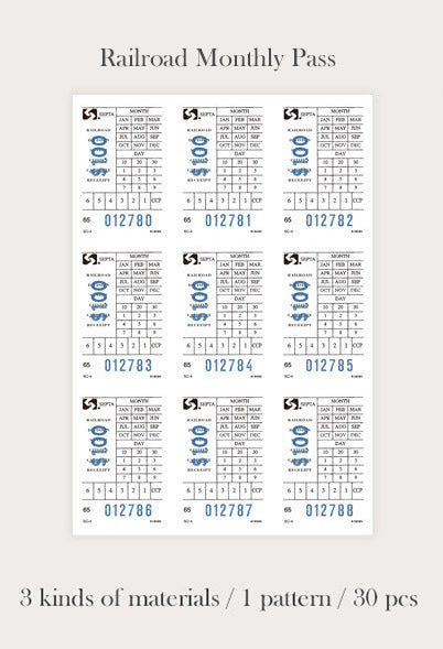 Vintage Note Series Scrapbook Paper