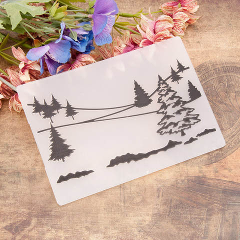 Snowy Land EMBOSSING FOLDER