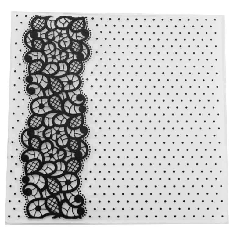 Vine Dot Embossing Folder