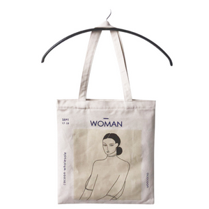 Retro Woman Simple Canvas Bag Shopping Bag