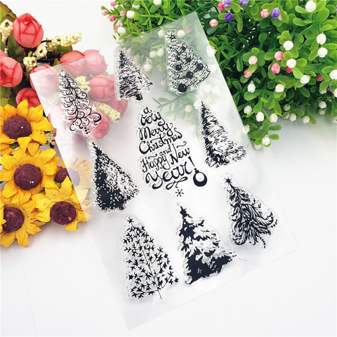 Christmas Tree Stamps