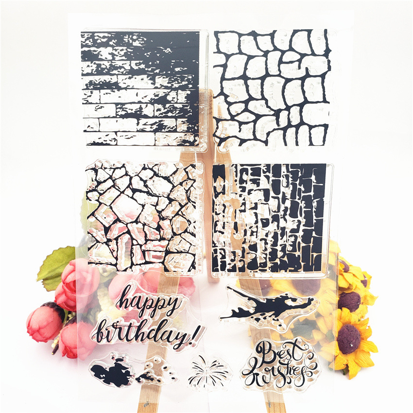 Wall Text Stamps