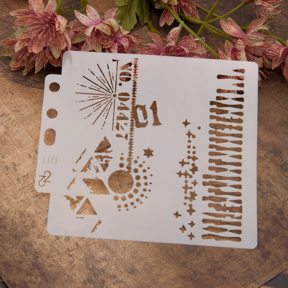 Graffiti Layering Stencils Painting Template