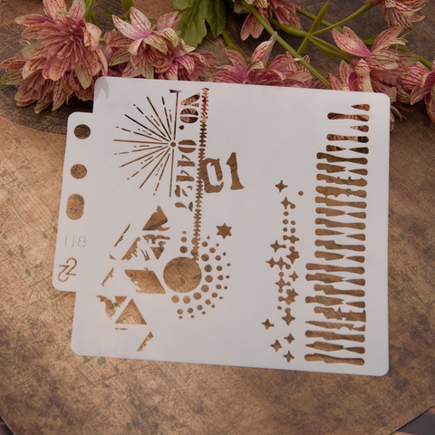 Graffiti Layering Stencils Painting Template
