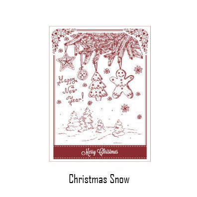 Christmas Series Sponge Stamps