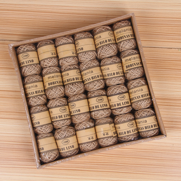 10M Weaving Natural Jute Decorative Twine Rope