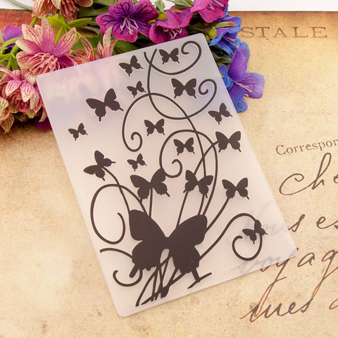 Flock of Butterflies EMBOSSING FOLDER