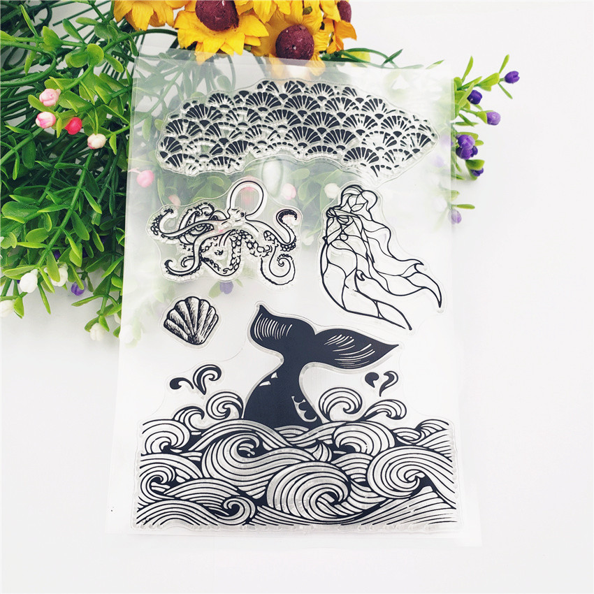 Ocean Goddess Stamps