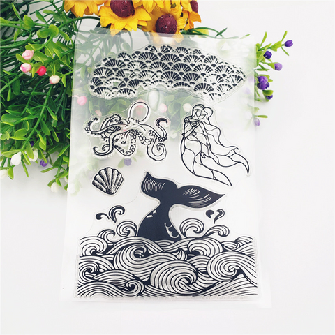 Ocean Goddess Stamps