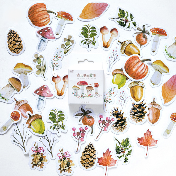 46PCS Forest Tales Decorative Stickers