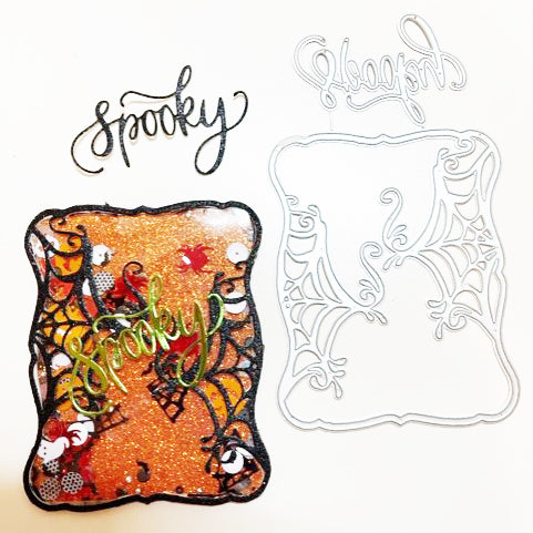 【Original】Halloween Square Spider Web Dies