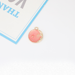 Handmade Starry Sky Oil Pendant