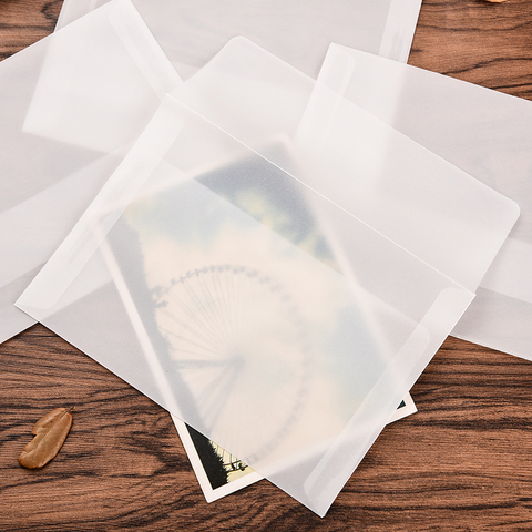 5PCS Blank Sulfuric Acid Paper Envelopes