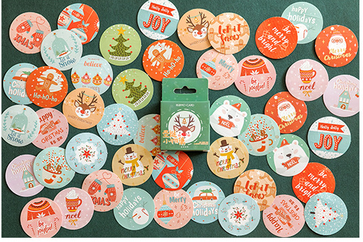 Original Christmas Boxed Stickers