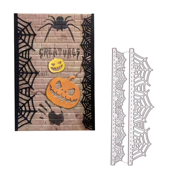 【Original】Halloween Spider Web Border Dies