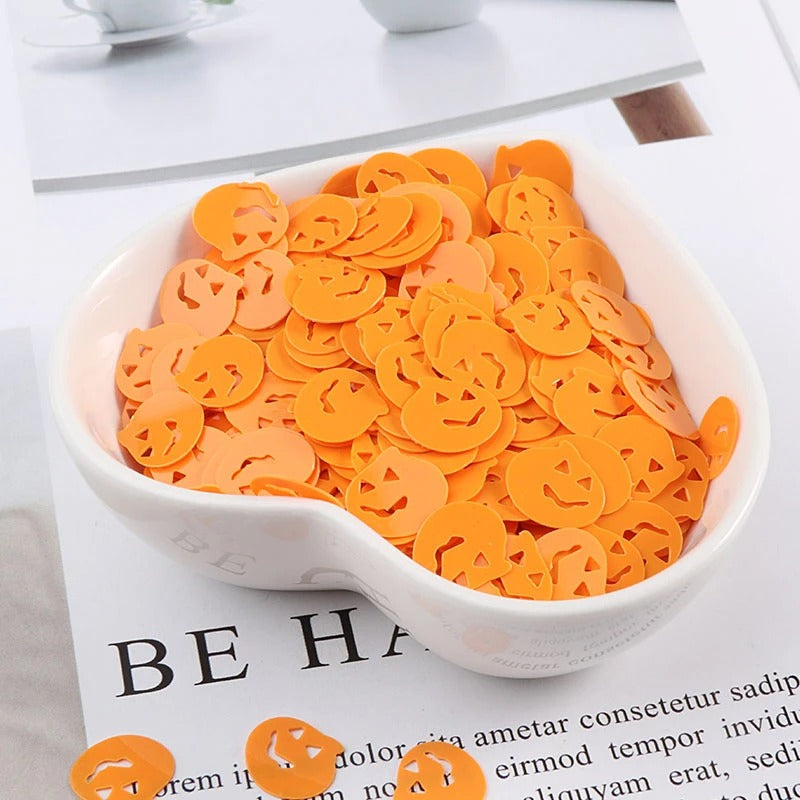Halloween Pumpkin Sequins