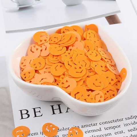 Halloween Pumpkin Sequins