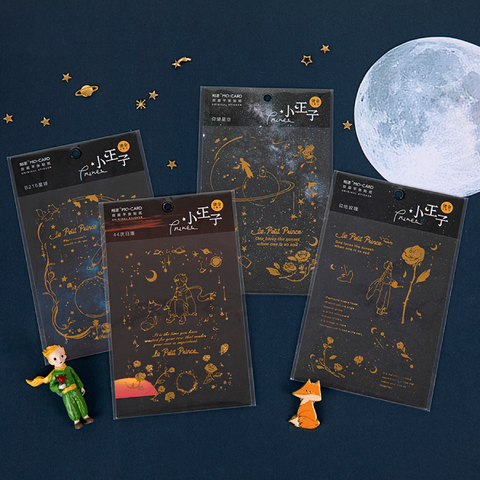 The Little Prince Series PET Hot Stamping Stickers