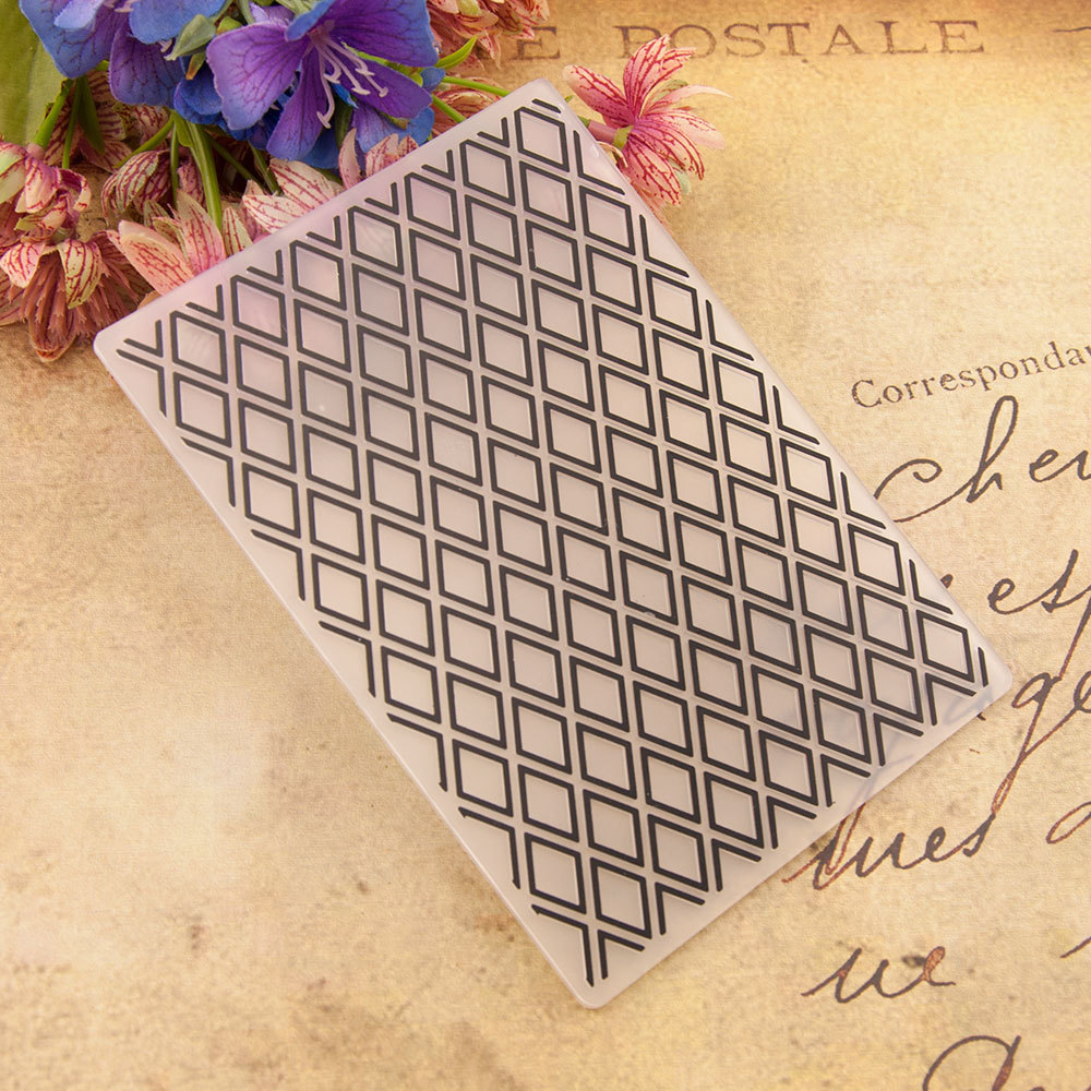 Rhombic EMBOSSING FOLDER
