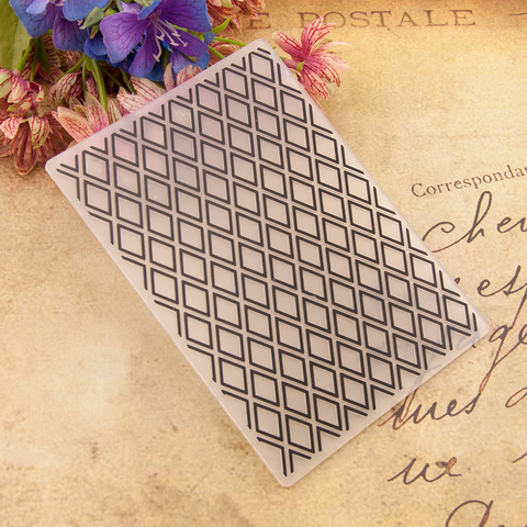Rhombic EMBOSSING FOLDER