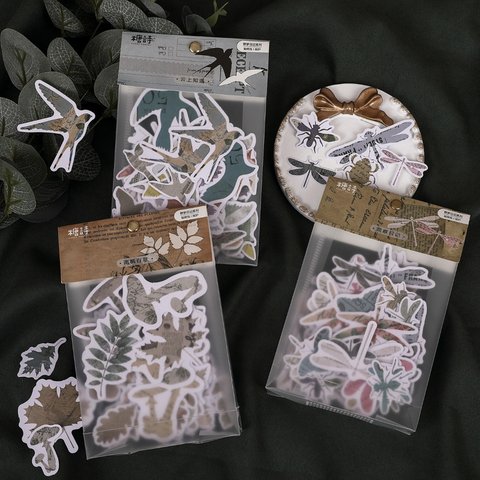 80PCS Wild Dream Series Sticker Bag