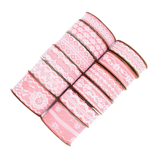 Decorative White Non-stretch Lace Ribbon