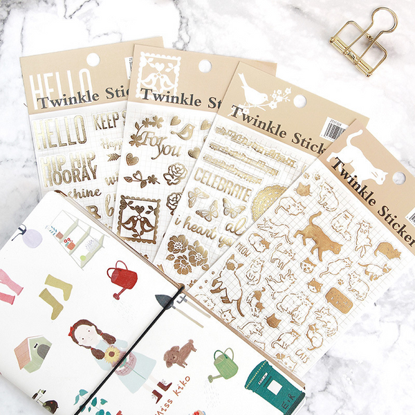 Creative Hot Stamping Stickers
