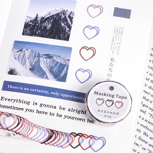 Fresh Love Shape Paper Tape