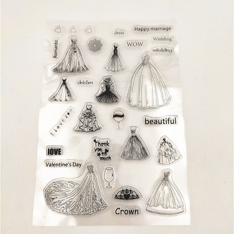Wedding Dresses Stamps