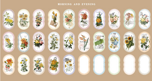 30PCS Collection Diary Material Package