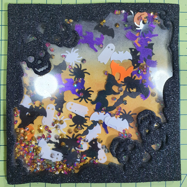 【Original】Halloween Skull Border Dies-B