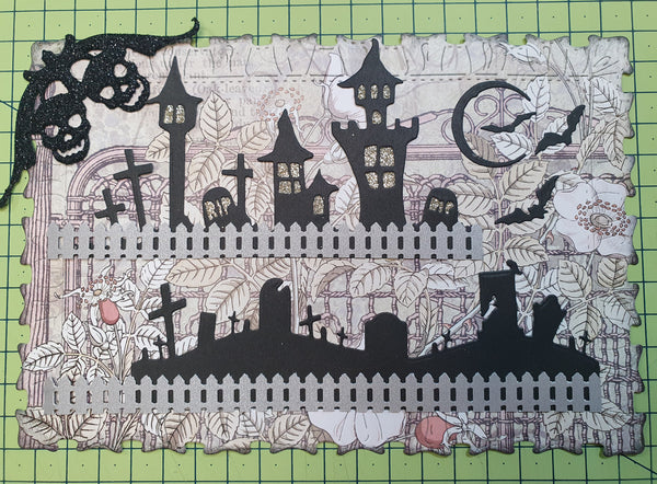 【Original】Halloween Cemetery Castle Dies