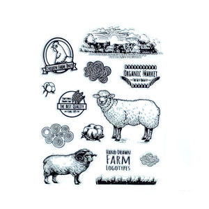 Happy Farm Stamp