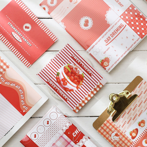 20PCS Sweet Scrapbooking Stock Paper