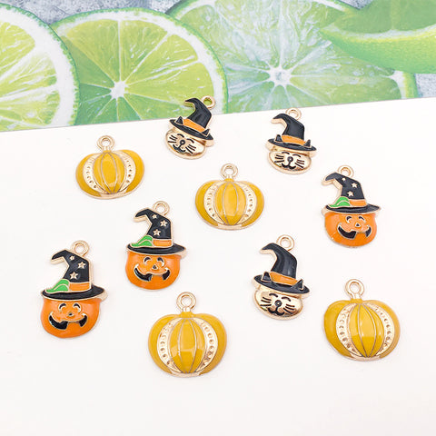 24Pcs Halloween Pumpkin Pendants