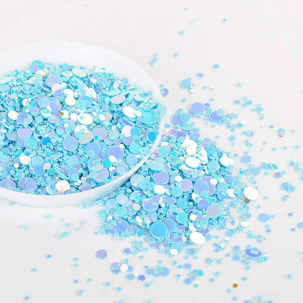 1/2/3/4MM Mix Round Sequins