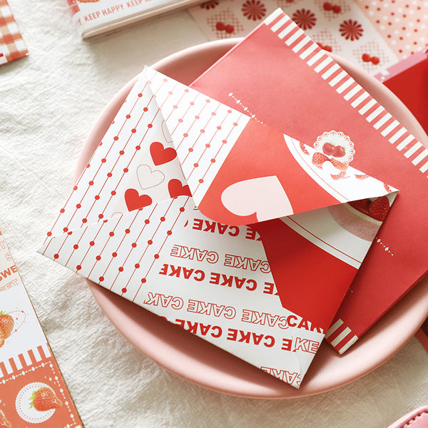 20PCS Sweet Scrapbooking Stock Paper