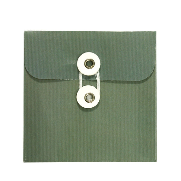 4pcs Romantic Series Simple Solid Color Envelope Storage Bag