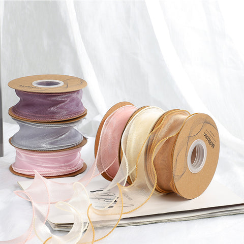 4CM Wave Silk Organza Ribbon