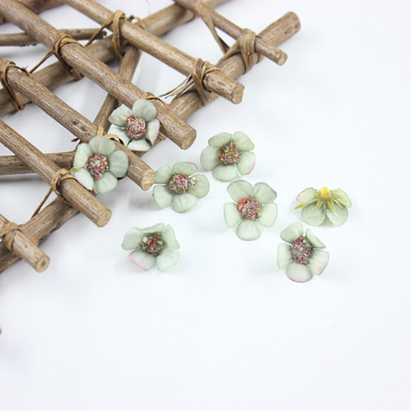 10 Pcs Artificial Color Flowers